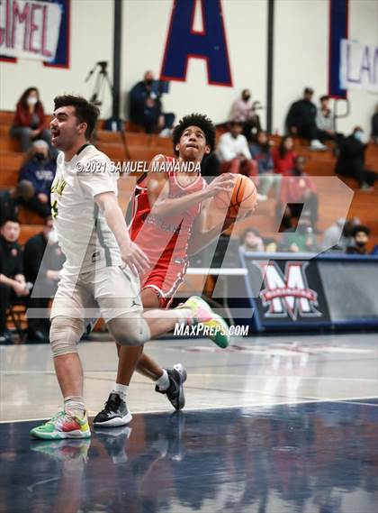 Thumbnail 3 in Harvard-Westlake vs Cajon (19th Annual Rose City Roundball classic Final) photogallery.
