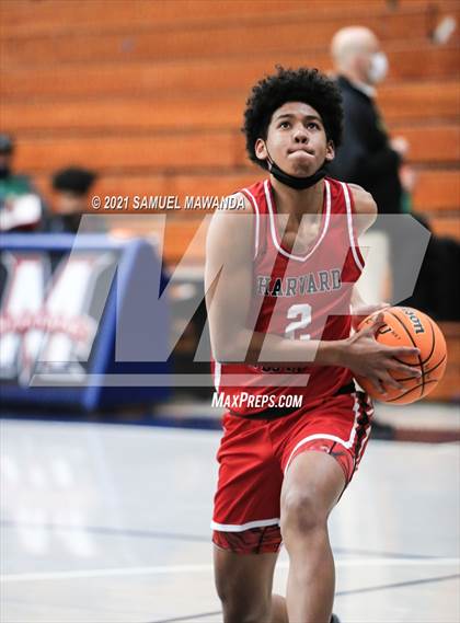 Thumbnail 2 in Harvard-Westlake vs Cajon (19th Annual Rose City Roundball classic Final) photogallery.