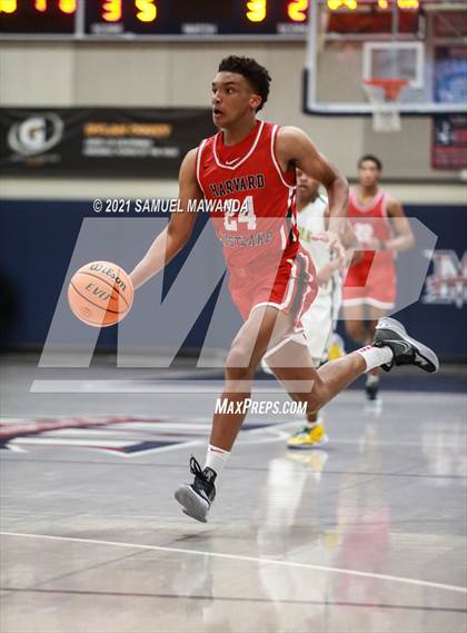 Thumbnail 2 in Harvard-Westlake vs Cajon (19th Annual Rose City Roundball classic Final) photogallery.