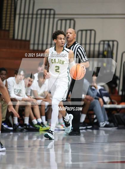 Thumbnail 2 in Harvard-Westlake vs Cajon (19th Annual Rose City Roundball classic Final) photogallery.