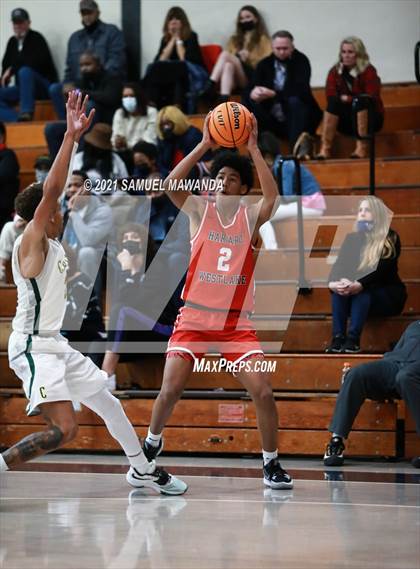 Thumbnail 2 in Harvard-Westlake vs Cajon (19th Annual Rose City Roundball classic Final) photogallery.