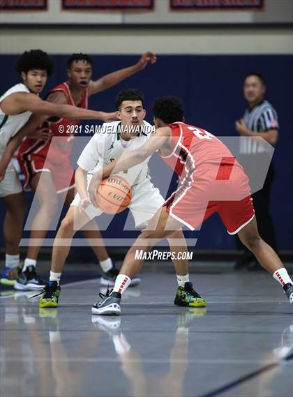 Thumbnail 3 in Harvard-Westlake vs Cajon (19th Annual Rose City Roundball classic Final) photogallery.