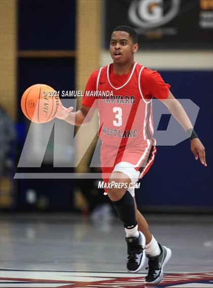 Thumbnail 3 in Harvard-Westlake vs Cajon (19th Annual Rose City Roundball classic Final) photogallery.
