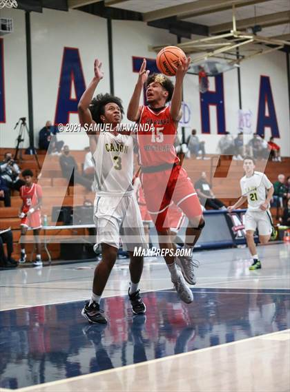 Thumbnail 2 in Harvard-Westlake vs Cajon (19th Annual Rose City Roundball classic Final) photogallery.