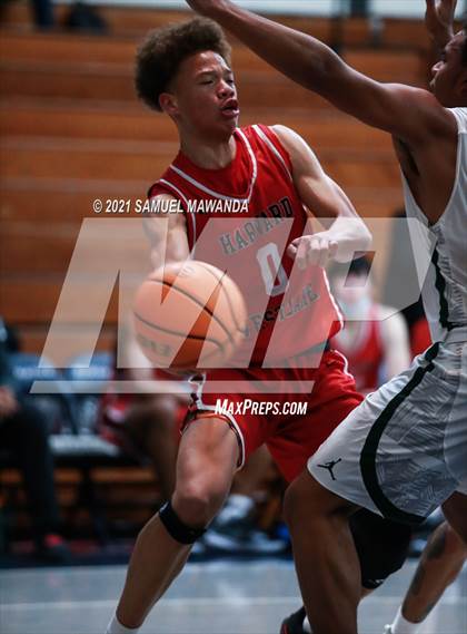 Thumbnail 2 in Harvard-Westlake vs Cajon (19th Annual Rose City Roundball classic Final) photogallery.