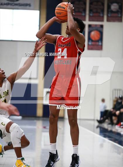 Thumbnail 3 in Harvard-Westlake vs Cajon (19th Annual Rose City Roundball classic Final) photogallery.