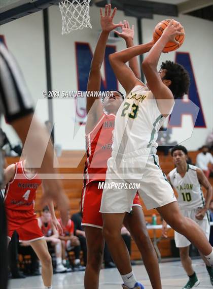 Thumbnail 1 in Harvard-Westlake vs Cajon (19th Annual Rose City Roundball classic Final) photogallery.