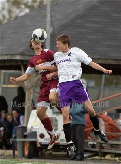 Thumbnail 2 in Bishop McNamara @ Gonzaga (WCAC Quarterfinal) photogallery.
