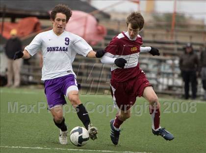 Thumbnail 1 in Bishop McNamara @ Gonzaga (WCAC Quarterfinal) photogallery.