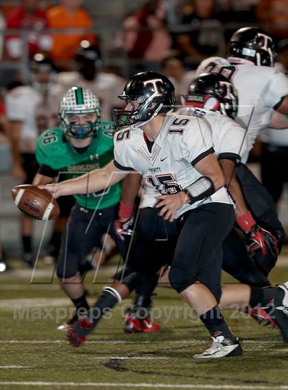 Thumbnail 3 in Trinity vs. Carroll (UIL 5A Division I Regional Playoff ) photogallery.