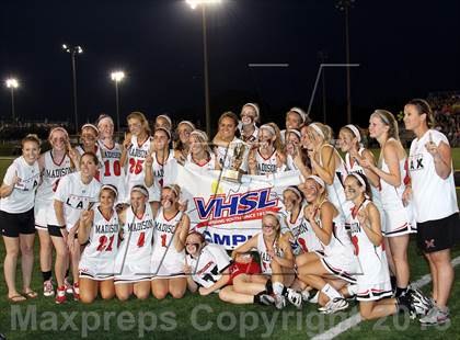 Thumbnail 2 in Madison vs. Langley (VHSL Final) photogallery.
