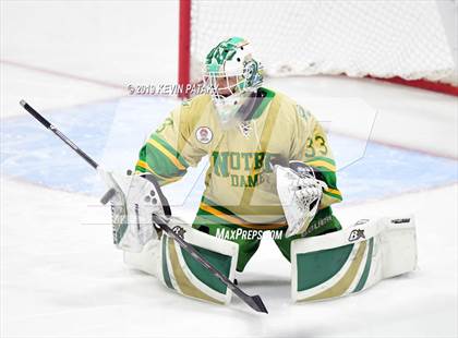 Thumbnail 2 in Northwest Catholic vs. Notre Dame, WH (CIAC D1 Semifinal) photogallery.