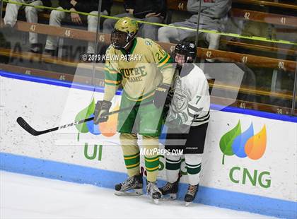 Thumbnail 1 in Northwest Catholic vs. Notre Dame, WH (CIAC D1 Semifinal) photogallery.