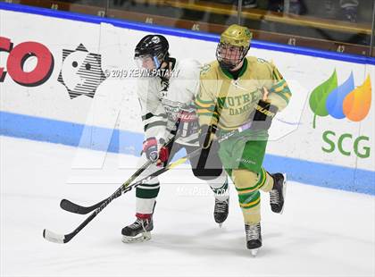 Thumbnail 3 in Northwest Catholic vs. Notre Dame, WH (CIAC D1 Semifinal) photogallery.