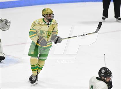 Thumbnail 2 in Northwest Catholic vs. Notre Dame, WH (CIAC D1 Semifinal) photogallery.