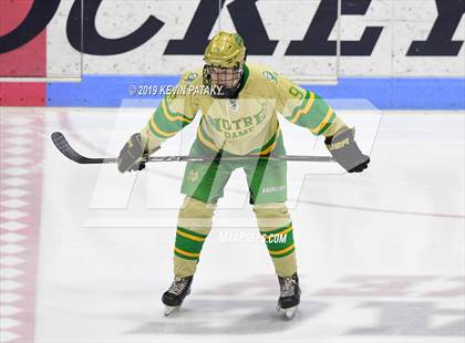 Thumbnail 3 in Northwest Catholic vs. Notre Dame, WH (CIAC D1 Semifinal) photogallery.