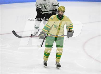 Thumbnail 3 in Northwest Catholic vs. Notre Dame, WH (CIAC D1 Semifinal) photogallery.