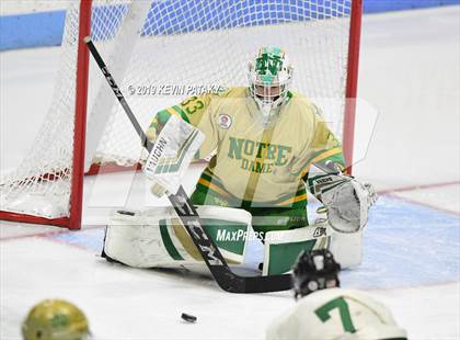 Thumbnail 2 in Northwest Catholic vs. Notre Dame, WH (CIAC D1 Semifinal) photogallery.