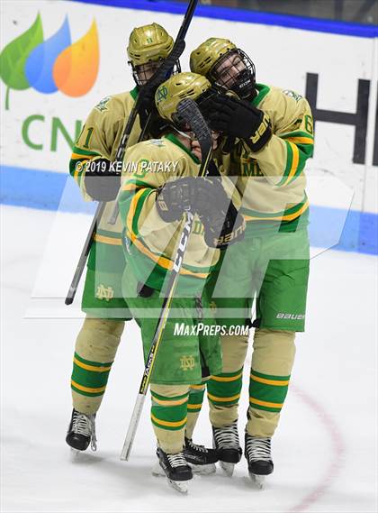 Thumbnail 3 in Northwest Catholic vs. Notre Dame, WH (CIAC D1 Semifinal) photogallery.