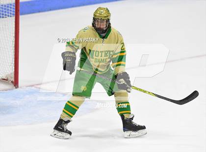 Thumbnail 3 in Northwest Catholic vs. Notre Dame, WH (CIAC D1 Semifinal) photogallery.