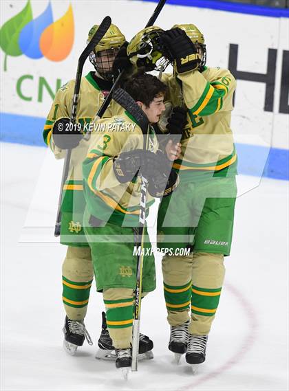 Thumbnail 1 in Northwest Catholic vs. Notre Dame, WH (CIAC D1 Semifinal) photogallery.