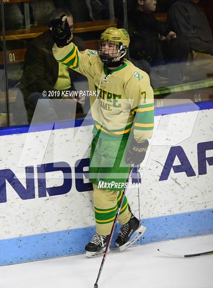 Thumbnail 2 in Northwest Catholic vs. Notre Dame, WH (CIAC D1 Semifinal) photogallery.