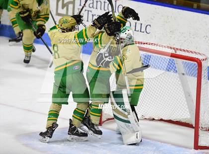 Thumbnail 2 in Northwest Catholic vs. Notre Dame, WH (CIAC D1 Semifinal) photogallery.