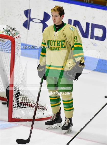 Thumbnail 2 in Northwest Catholic vs. Notre Dame, WH (CIAC D1 Semifinal) photogallery.
