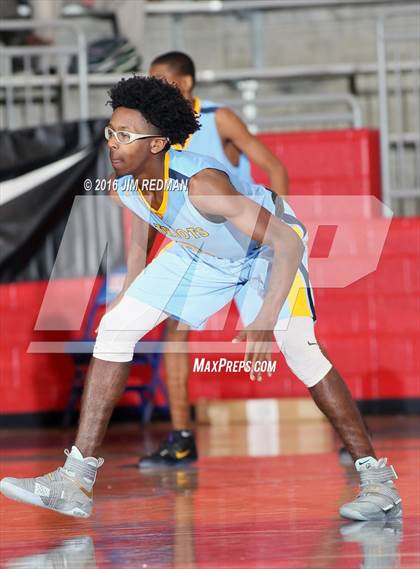 Thumbnail 3 in Kimball [Justin F.] vs  Putnam City West (Thanksgiving Hoopfest) photogallery.