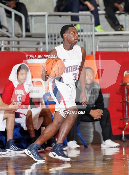 Thumbnail 2 in Kimball [Justin F.] vs  Putnam City West (Thanksgiving Hoopfest) photogallery.