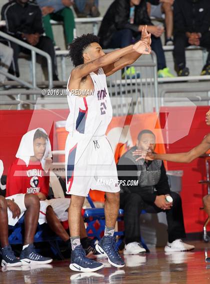 Thumbnail 1 in Kimball [Justin F.] vs  Putnam City West (Thanksgiving Hoopfest) photogallery.