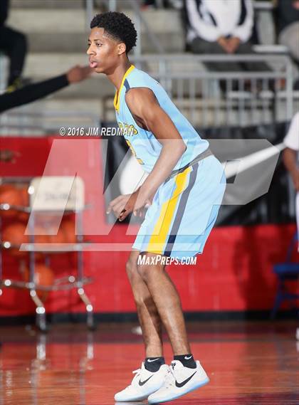 Thumbnail 1 in Kimball [Justin F.] vs  Putnam City West (Thanksgiving Hoopfest) photogallery.
