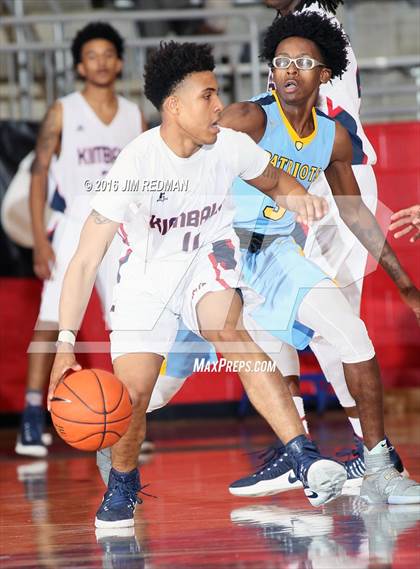 Thumbnail 1 in Kimball [Justin F.] vs  Putnam City West (Thanksgiving Hoopfest) photogallery.