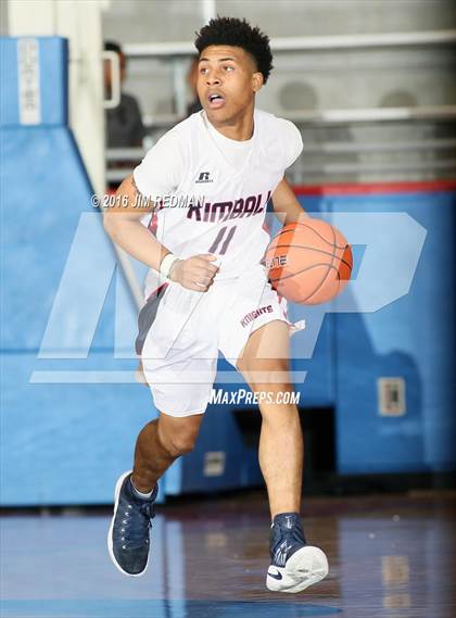 Thumbnail 2 in Kimball [Justin F.] vs  Putnam City West (Thanksgiving Hoopfest) photogallery.
