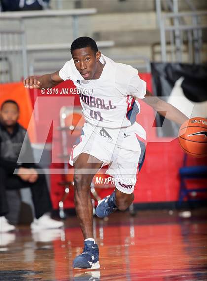 Thumbnail 1 in Kimball [Justin F.] vs  Putnam City West (Thanksgiving Hoopfest) photogallery.