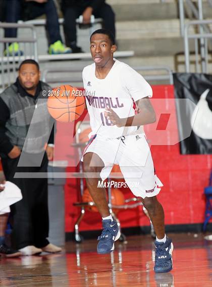 Thumbnail 3 in Kimball [Justin F.] vs  Putnam City West (Thanksgiving Hoopfest) photogallery.