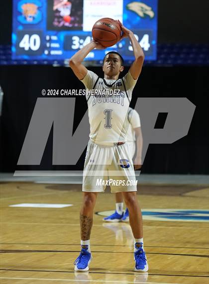 Thumbnail 1 in Cypress Falls vs  Mansfield Summit (Cy-Hoops Invitational) photogallery.