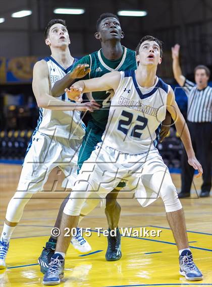 Thumbnail 1 in St. Patrick-St. Vincent vs. Bellarmine College Prep photogallery.