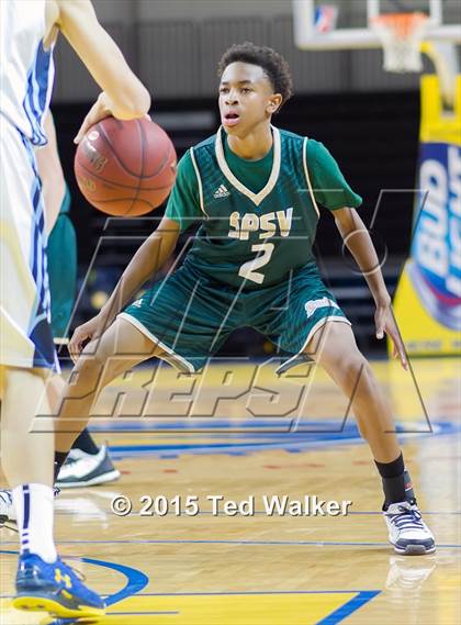 Thumbnail 2 in St. Patrick-St. Vincent vs. Bellarmine College Prep photogallery.