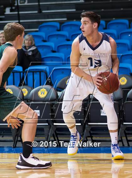 Thumbnail 1 in St. Patrick-St. Vincent vs. Bellarmine College Prep photogallery.