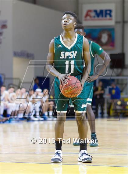 Thumbnail 2 in St. Patrick-St. Vincent vs. Bellarmine College Prep photogallery.