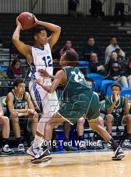 Thumbnail 3 in St. Patrick-St. Vincent vs. Bellarmine College Prep photogallery.