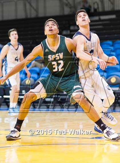 Thumbnail 2 in St. Patrick-St. Vincent vs. Bellarmine College Prep photogallery.