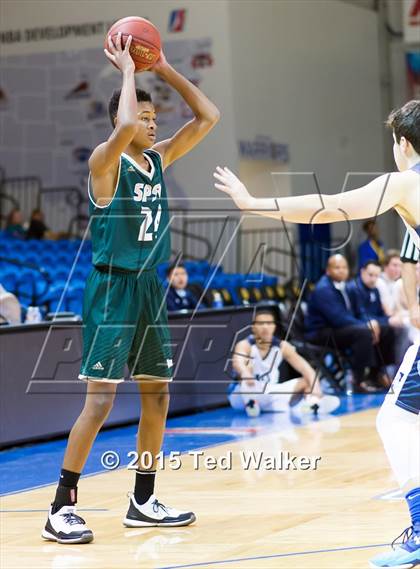 Thumbnail 2 in St. Patrick-St. Vincent vs. Bellarmine College Prep photogallery.