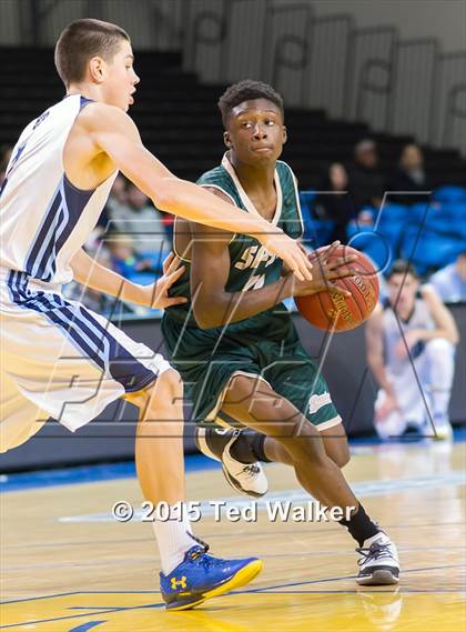 Thumbnail 1 in St. Patrick-St. Vincent vs. Bellarmine College Prep photogallery.