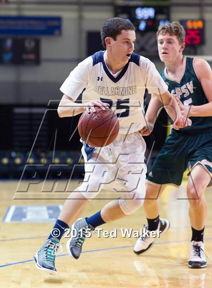Thumbnail 1 in St. Patrick-St. Vincent vs. Bellarmine College Prep photogallery.