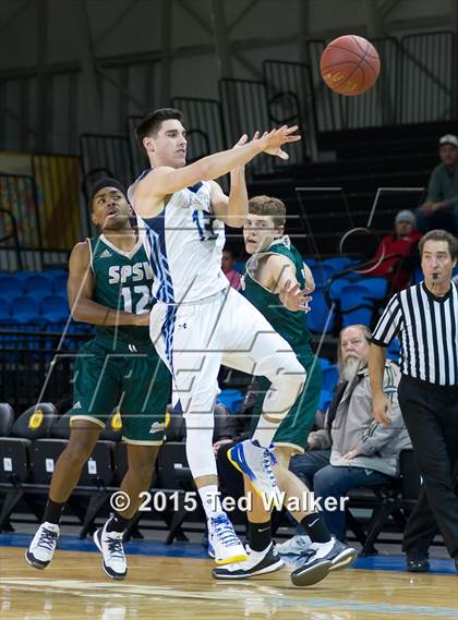 Thumbnail 1 in St. Patrick-St. Vincent vs. Bellarmine College Prep photogallery.