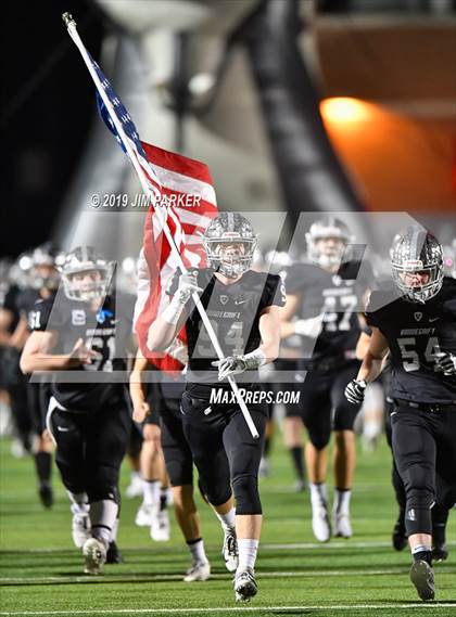 Thumbnail 1 in Vandegrift vs. Bridgeland (UIL 6A Bi-District Playoff) photogallery.