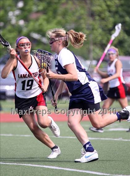 Thumbnail 3 in Lancaster vs. Pittsford (NYSPHSAA Class A Quarterfinal) photogallery.