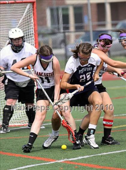 Thumbnail 3 in Lancaster vs. Pittsford (NYSPHSAA Class A Quarterfinal) photogallery.